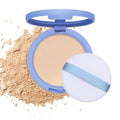 Oil Control Face Pressed Powder Compact - Natural Beige, Matte Finish