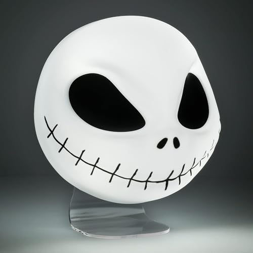 Jack Skellington Movie Character Mask Light - Halloween & Cosplay Decor