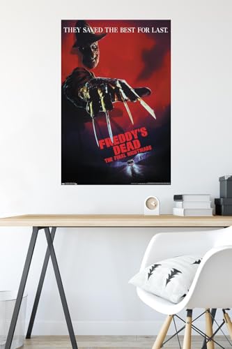 Nightmare on Elm Street Freddy's Dead Wall Poster - 22.375 x 34 Inches, Unframed Premium Version (POD16588)