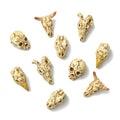 Resin Animal Skull Figurines Set - 50 Miniatures for Home & Office Decor