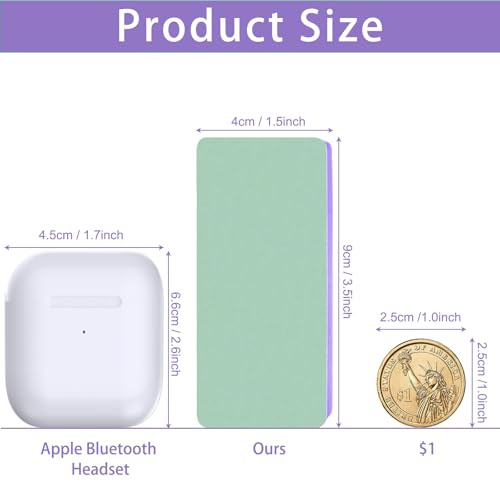 Nail Buffer and Shine Kit - 20 Pack with 1000/4000 Grit - Big Purple Variation