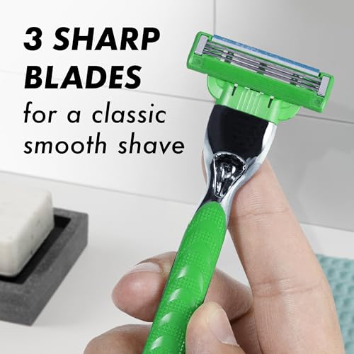 Gillette Mach3 Sensitive Men's Razor Kit with 1 Handle & 5 Blade Refills