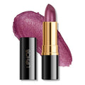 KYDA Mulberry Purple Shimmer Lipstick - Metallic Glitter Lip Color for Women
