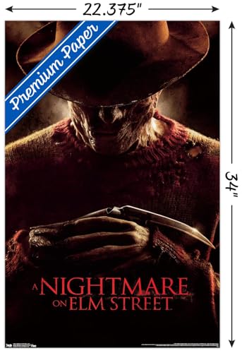 Nightmare on Elm Street Wall Poster - Premium Unframed 34 x 22.4 Inches