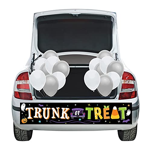 Halloween Car Parade Banner - Trunk or Treat Party Decorations 5ft