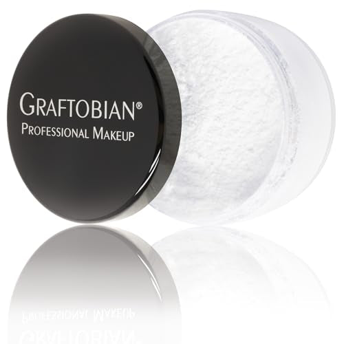 Graftobian HD LuxeCashmere Setting Powder Coconut Cream Pie 0.7 oz - No Flashback Matte Finish