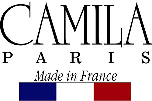 Camila Paris CP3058 French Hair Clip for Women, Onyx, for Thick Long Curly Wavy Hair, Jaw Clip, Strong Hold No Slip Grip, Made in France