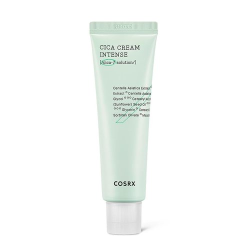 COSRX Pure Fit Cica Intensive Cream 1.7 oz/ 50 mL | For Dry Sensitive Skin, Centella Asiatica Face Moisturizer Recommended for Acne-Prone Skin, Reduce Redness, Not Tested on Animals, Korean Skin Care
