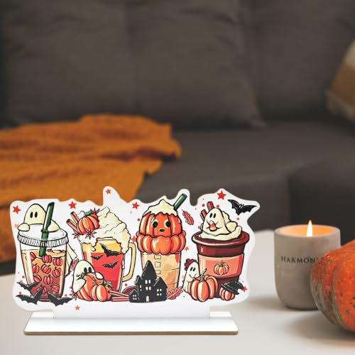 Fall Decorations for Home Ghost Tis' the Season Rustic Halloween Sign - Autumn Decor