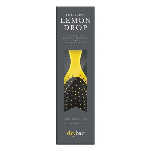 Drybar Super Lemon Drop Detangling Brush - Effortless Hair Tangle Removal | Sleek Yellow Design