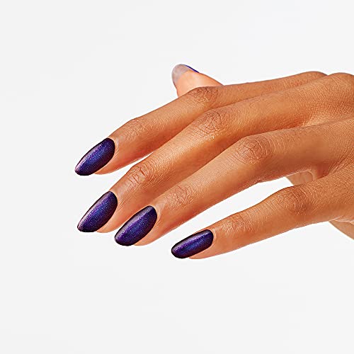 OPI Nail Lacquer Opaque Dark Purple Shimmer - Abstract After Dark 0.5 Fl Oz
