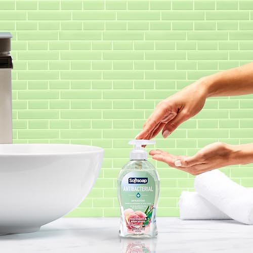 Antibacterial Hand Soap with Rosewater & Aloe - 11.25 oz Pack of 6 - Sensitive Formula