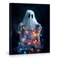 Ghost Wall Art Halloween Decor 8x10 Gothic Ghost Glowing Wall Hanging - Variation: Ghost-18