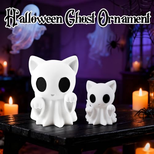 Halloween Ghost Figurine Decorations - Spooky Indoor Ornament