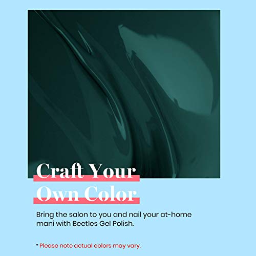 Beetles Green Gel Nail Polish - Forest Green, 15ML, Creme Green Variation