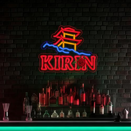 Dimmable LED Neon Sign - Japanese Beer Wall Decor for Bar Pub Man Cave