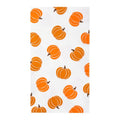 Pumpkin Guest Napkins Set - Fall Decor 4.3 x 7.8 Inch 100-Pack