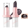 HOSAILY Metallic Black Lipstick #7 - Long Lasting Shimmer Lip Color
