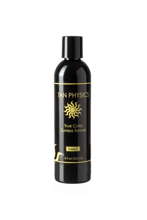 Tan Physics Sunless Tanner - Achieve a Natural Glow | 8oz Bottle for Flawless Skin