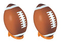 Inflatable Football & Tee Set - 2 Complete Sports Decor Packs for Parties & Events