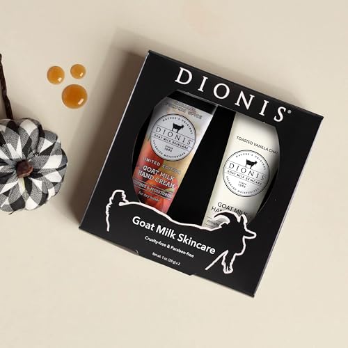 Dionis Goat Milk Hand Cream Pumpkin & Vanilla Chai 1oz (Pack of 2)