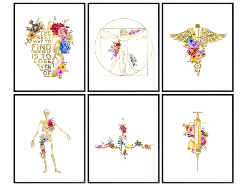 Physician Assistant & ER Nurse Appreciation Wall Art 11x14 - Hospital Office Decor - RN Gifts - Set of Unframed Prints