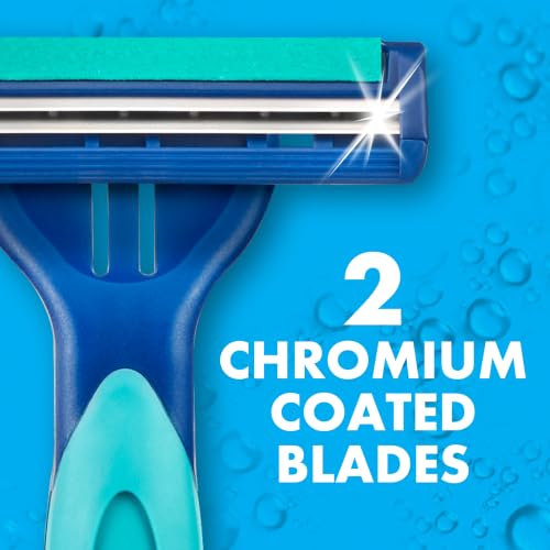 Gillette Sensor2 Plus Disposable Razor Pack of 21 with Pivoting Head & Lubrastrip