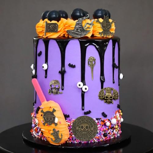 Pirate Skull Silicone Mold for Cake Decorating and Crafts - Set of 4