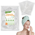 Disposable Face Towels 50pcs Travel-Size Soft Lint-Free Cleansing Wipes