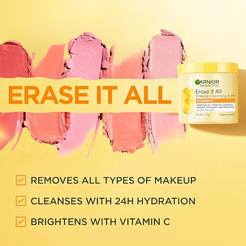 Garnier Erase It All Makeup Cleansing Balm with Vitamin C - 4.2 Oz - Pack of 1