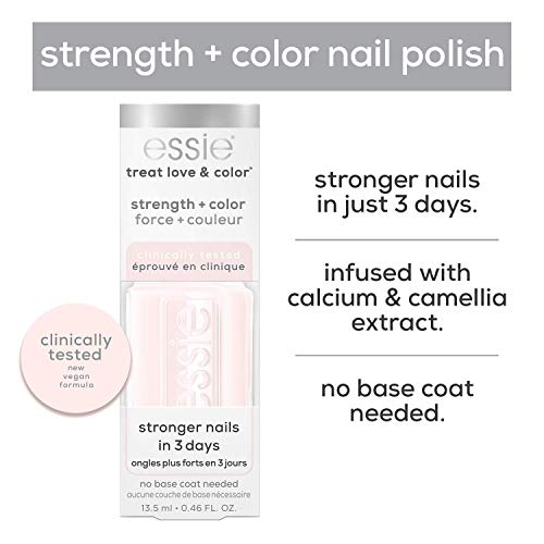 Sheer Pink Nail Polish - Strengthening & Color Boosting, 0.46 oz