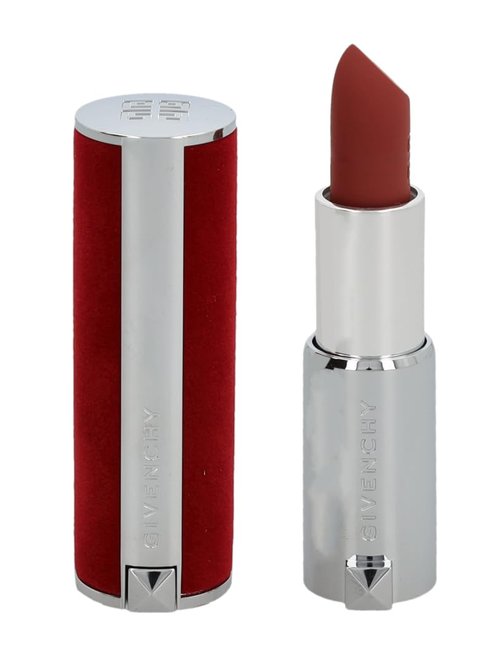 Le Rouge Deep Velvet Matte Lipstick - 28 Rose Fume by Givenchy for Women - 0.12 oz Lipstick