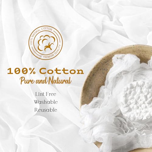 Cheese Cloth for Straining 56 Yards Grade 50 - Natural Cotton Reusable Kitchen Fabric