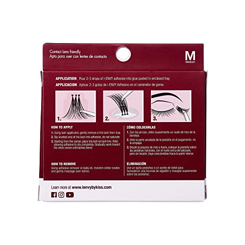 Medium Black Lash Extensions - Volume & Easy Application