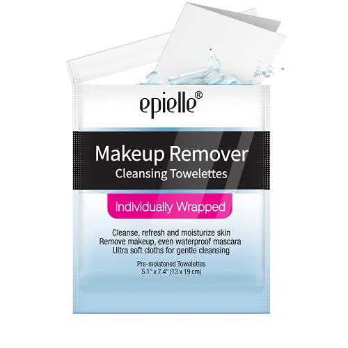 Fresh Epielle Makeup Remover Wipes Singles - 15 Count Travel Pack