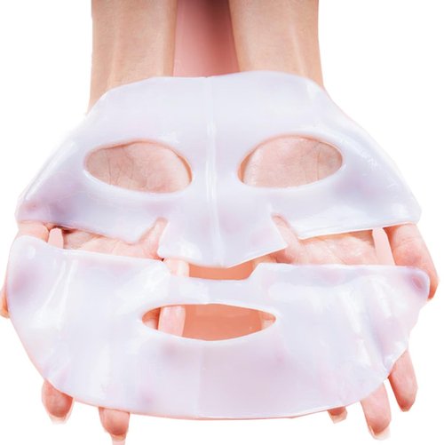 Kewhunt Deep Collagen Face Mask Overnight, Bio- Collagen Mask Real Deep Mask, Hydrating Hydrogel Masks with Low Molecular Collagen for Firming, Elasticity, Pore Minimizing 40g x 5ea Valentines Day