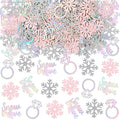 Snowflake Confetti Set - 100 Pieces Snow In Love Snowflake Party Decor - Snowflake-3