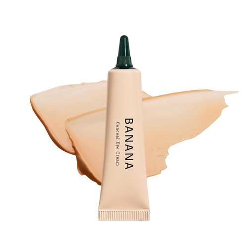 Shaishaishai Banana Conceal Cream - Hydrating Under Eye Cream for Dark Circles & Fine Lines, 0.52 oz