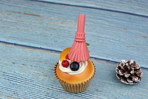 Halloween Witch Broom Silicone Mold for Candy, Chocolate & Pretzels - 2pcs