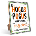 Hocus Pocus Wooden Table Sign for Halloween Party Decorations - 25 Variation