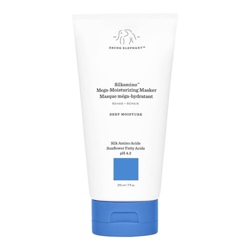 Drunk Elephant Silkamino Mega-Moisturizing Mask - 210 ml | Silk Amino Acids, Sulfate-Free, Cruelty-Free