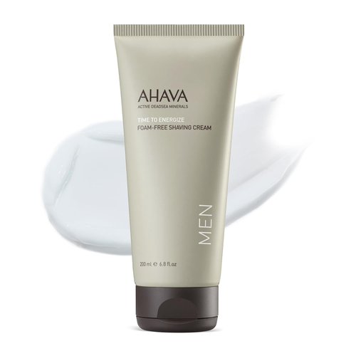 AHAVA Men's Foam-Free Shaving Cream - Silky Foamless Formula for Closer Shaves, 6.8 Fl. Oz | Soothes & Softens Skin