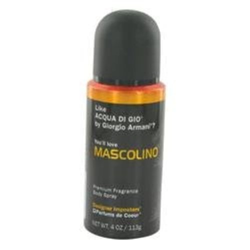 Parfums De Coeur Mascolino Body Spray for Men - 4 oz | Long-Lasting Fragrance