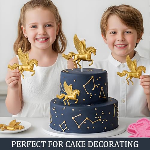 Unicorn Silicone Mold for Cake Decorating - Fly Hores Z362