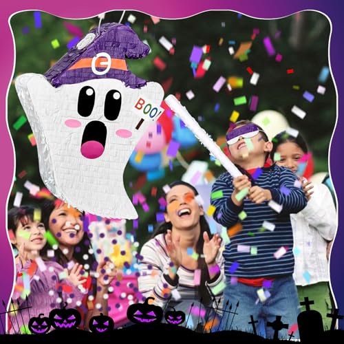 Halloween Ghost Piñata 17.7 x 13.7 x 3 Inch Spooky Party Decoration - Variation of THIS listing