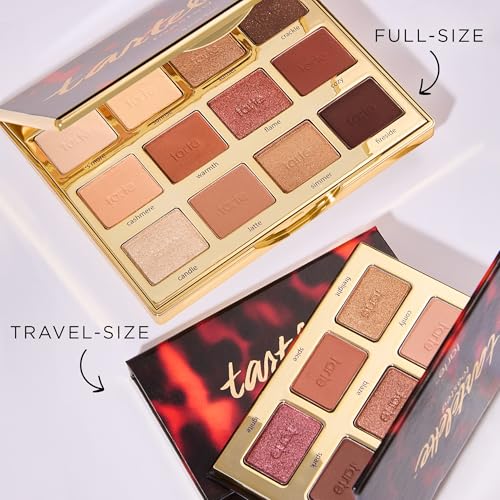 Tartelette Toasted Mini Eyeshadow Palette with Warm Neutrals & Longwear Amazonian Clay