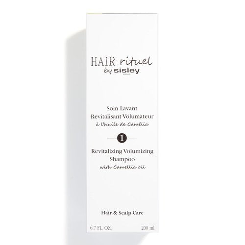 Hair Rituel by Sisley Paris Revitalizing Volumizing Shampoo - Camellia Oil - 200 mL | Gently Cleanses & Boosts Volume