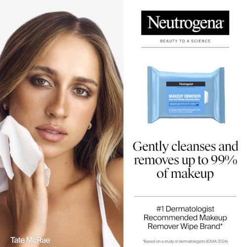 Neutrogena Makeup Remover Wipes - 7 Count Travel Pack, Gentle & Effective