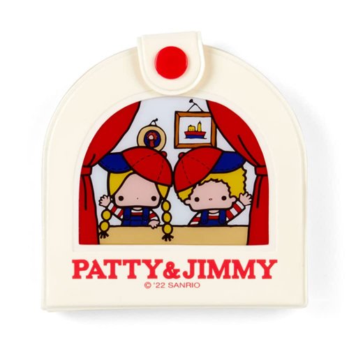 Sanrio 796034 Sanrio 796034 Mirror with Vinyl Case, Comb, Stylish Miscellaneous Goods, Character, 3.3 x 0.5 x 3.2 inches (8.5 x 1.2 x 8.2 cm)