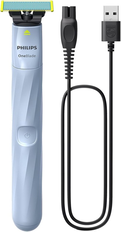 Philips OneBlade Hybrid Electric Shaving System - Perfect First Shave for Teens | Gray